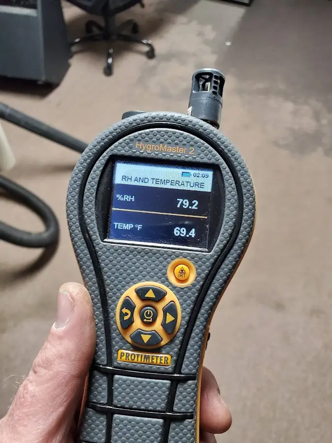 Moisture meter humidity assessment for Fire & Smoke Damage Restoration in Canby
